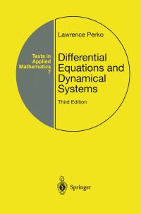 Book Cover for Differential Equations and Dynamical Systems by Lawrence Perko