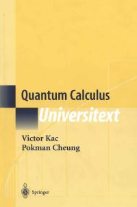 Book Cover for Quantum Calculus by Victor G Kac, Pokman Cheung