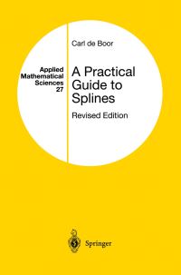 Book Cover for A Practical Guide to Splines by Carl De Boor