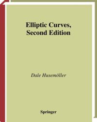 Book Cover for Elliptic Curves by Dale Husemöller