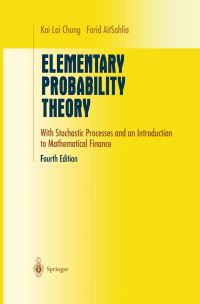 Book Cover for Elementary Probability Theory by K L Chung, Farid AitSahlia