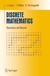 Book Cover for Discrete Mathematics by L Lovász, J Pelikán, K Vesztergombi