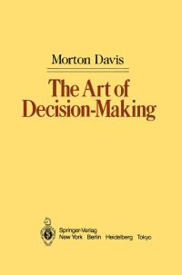 Book Cover for The Art of Decision-Making by Morton D Davis