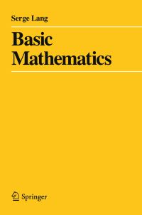 Book Cover for Basic Mathematics by Serge Lang