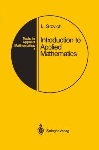Book Cover for Introduction to Applied Mathematics by L Sirovich
