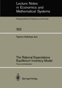 Book Cover for The Rational Expectations Equilibrium Inventory Model by Tryphon Kollintzas