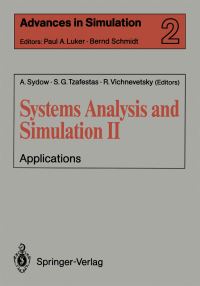 Book Cover for Systems Analysis and Simulation II by Achim Sydow, Spyros G Tzafestas, Robert Vichnevetsky