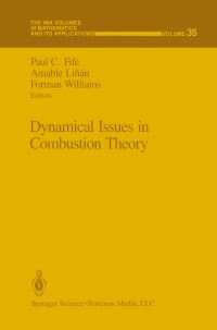 Book Cover for Dynamical Issues in Combustion Theory by Paul C Fife, Amable Liñán, F A Williams