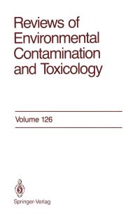 Book Cover for Reviews of Environmental Contamination and Toxicology by George W Ware