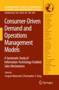 Book Cover for Consumer-Driven Demand and Operations Management Models by Serguei Netessine, Christopher S Tang