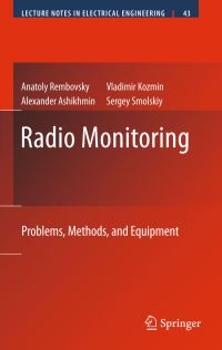 Book Cover for Radio Monitoring by Anatoly Rembovsky