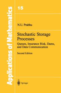 Book Cover for Stochastic Storage Processes by N U Prabhu