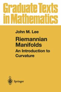 Book Cover for Riemannian Manifolds by John M Lee