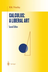 Book Cover for Calculus by William McGowen Priestley