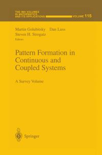 Book Cover for Pattern Formation in Continuous and Coupled Systems by Martin Golubitsky, Dan Luss, Steven H Strogatz