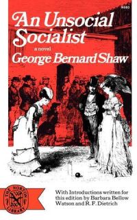 Book Cover for An Unsocial Socialist; by Bernard Shaw