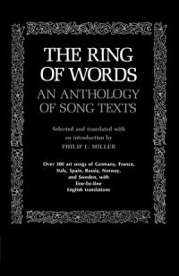 Book Cover for The Ring of Words; by Philip Lieson Miller