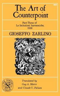 Book Cover for The Art of Counterpoint by Gioseffo Zarlino, Guy A Marco, Claude V Palisca