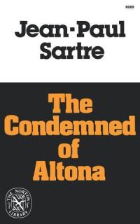 Book Cover for The Condemned of Altona by JeanPaul Sartre