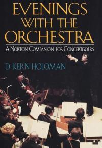 Book Cover for Evenings With the Orchestra by D Kern Holoman