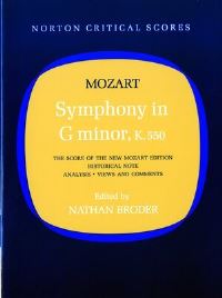 Book Cover for Symphony in G Minor, K. 550 by Wolfgang Amadeus Mozart
