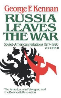 Book Cover for Soviet-American Relations, 1917-1920 by George F Kennan