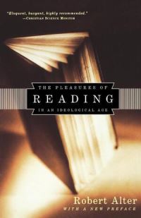 Book Cover for The Pleasures of Reading by Robert Alter