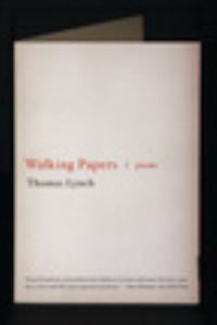 Book Cover for Walking Papers by Thomas Lynch