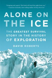 Book Cover for Alone on the Ice by David Roberts