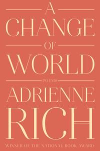 Book Cover for A Change of World by Adrienne Rich