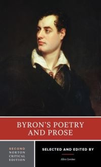 Book Cover for Byron's Poetry and Prose by George Gordon Byron Byron, Alice Levine