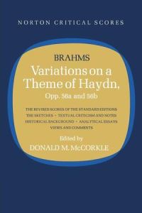Book Cover for Variations on a Theme of Haydn by Johannes Brahms