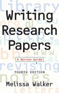 Book Cover for Writing Research Papers by Melissa Walker