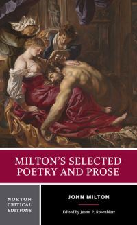 Book Cover for Milton's Selected Poetry and Prose by John Milton, Jason Philip Rosenblatt