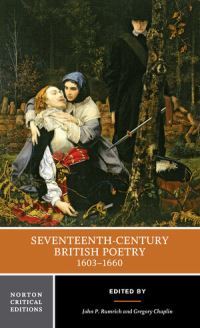 Book Cover for Seventeenth-Century British Poetry, 1603-1660 by John Peter Rumrich, Gregory Chaplin