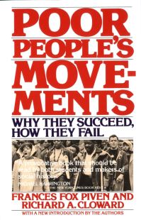 Book Cover for Poor People's Movements by Frances Fox Piven, Richard A Cloward