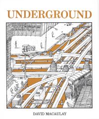 Book Cover for Underground by David Macaulay