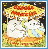 Book Cover for George and Martha Round and Round by James Marshall
