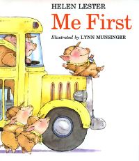 Book Cover for Me First by Helen Lester