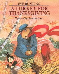 Book Cover for A Turkey for Thanksgiving by Eve Bunting