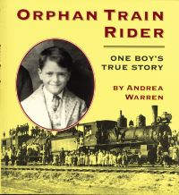 Book Cover for Orphan Train Rider by Andrea Warren