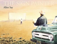 Book Cover for The Sign Painter by Allen Say