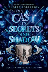 Book Cover for Cast in Secrets and Shadow by Andrea Robertson, Virginia Allyn