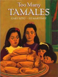 Book Cover for Too Many Tamales by Gary Soto, Ed Martinez