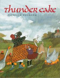 Book Cover for Thunder Cake by Patricia Polacco