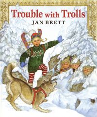 Book Cover for Trouble With Trolls by Jan Brett