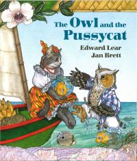 Book Cover for The Owl and the Pussycat by Edward Lear, Jan Brett