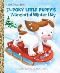 Book Cover for The Poky Little Puppy's Wonderful Winter Day by Jean Chandler