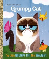 Book Cover for The Little Grumpy Cat That Wouldn't by Steph Laberis