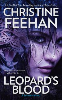 Book Cover for Leopard's Blood by Christine Feehan, Copyright Paperback Collection Library of Congress